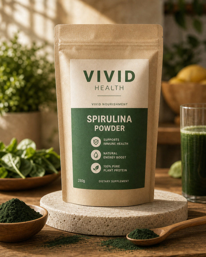 Vivid Health spirulina powder