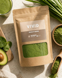 Barley Grass Powder 200g Lifestyle - Vivid Health