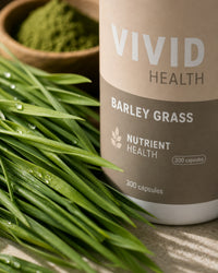 Barley Grass 300 capsules Ingredient - Vivid Health