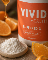 Buffered C 300 capsules Ingredient - Vivid Health