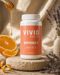 Buffered C 90 capsules Hero - Vivid Health