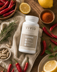 Cayenne 300 capsules Lifestyle - Vivid Health
