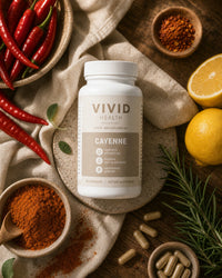 Cayenne 90 capsules Lifestyle - Vivid Health