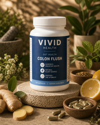 Colon Flush 120 capsules Hero - Vivid Health