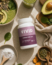 Coenzyme Q10 60 capsules Lifestyle - Vivid Health