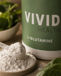 L-Glutamine 500g powder Ingredient - Vivid Health