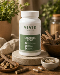 Liquorice Root 60 capsules Hero - Vivid Health