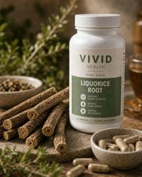 Liquorice Root 60 capsules Ingredient - Vivid Health