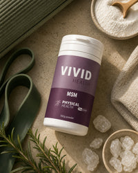 MSM Powder 150g Lifestyle - Vivid Health