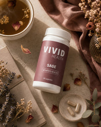 Sage 60 capsules Lifestyle - Vivid Health