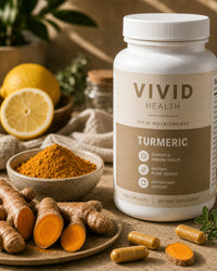 Turmeric 300 capsules Ingredient - Vivid Health
