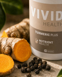 Turmeric Plus 60 capsules Ingredient - Vivid Health